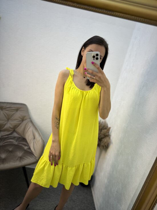 Kleita ar regulējamām lencēm.